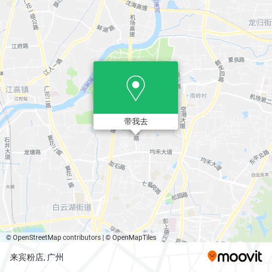 来宾粉店地图