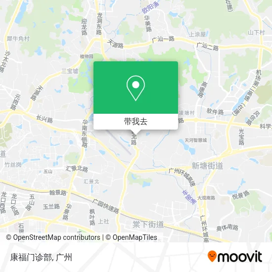 康福门诊部地图