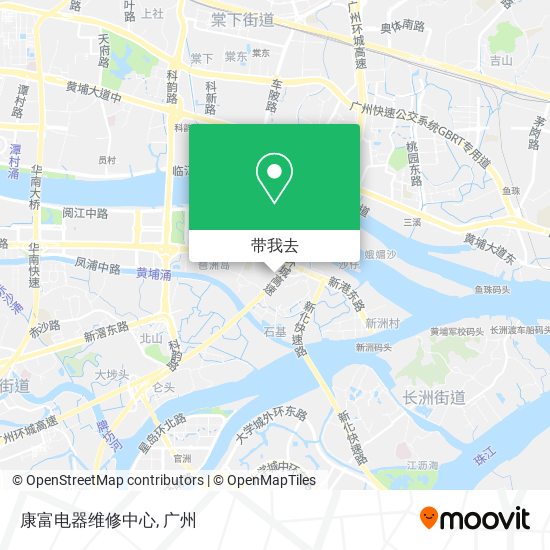 康富电器维修中心地图