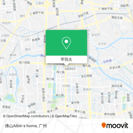 佛山Albin s home地图