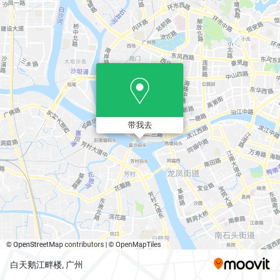 白天鹅江畔楼地图