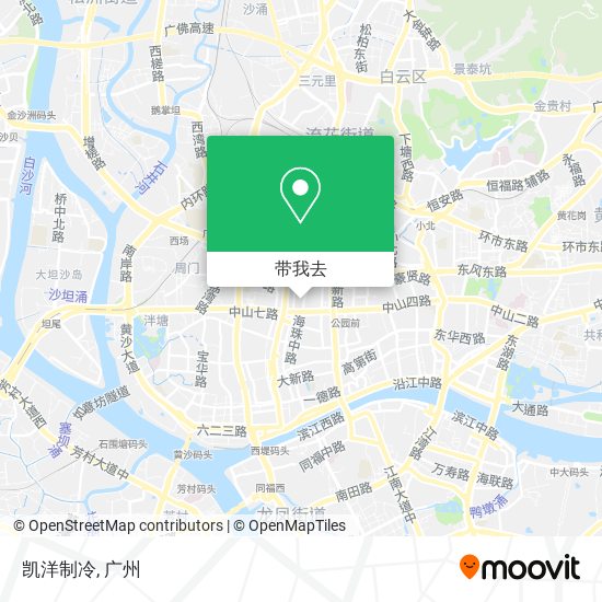 凯洋制冷地图