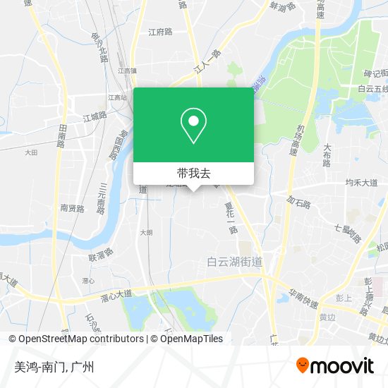 美鸿-南门地图