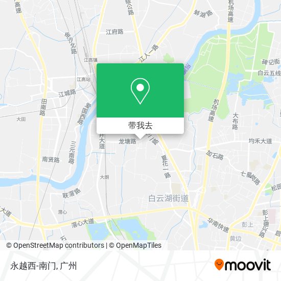 永越西-南门地图