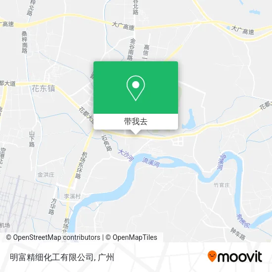 明富精细化工有限公司地图