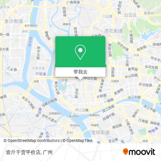 壹斤干货平价店地图