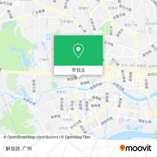 解放路地图