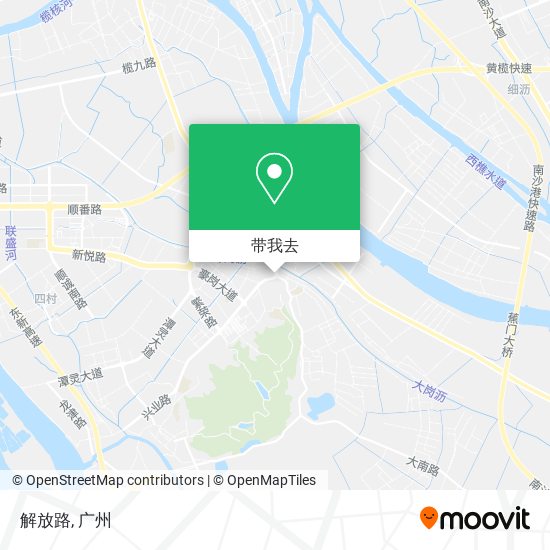 解放路地图