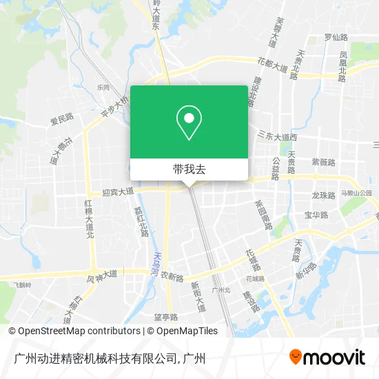 广州动进精密机械科技有限公司地图