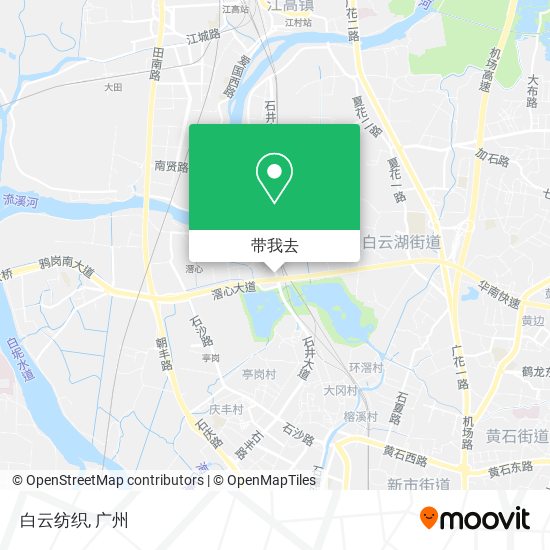 白云纺织地图