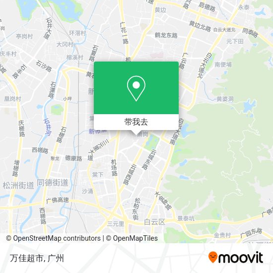 万佳超市地图