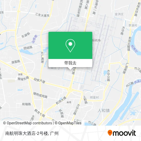 南航明珠大酒店-2号楼地图