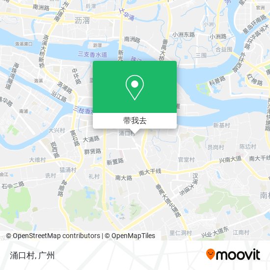 涌口村地图