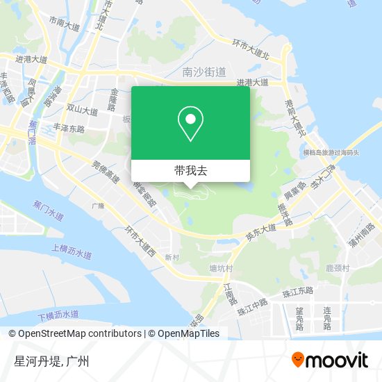 星河丹堤地图