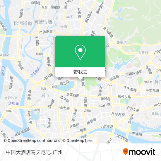 中国大酒店马天尼吧地图