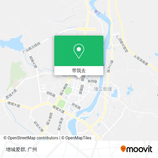 增城爱群地图