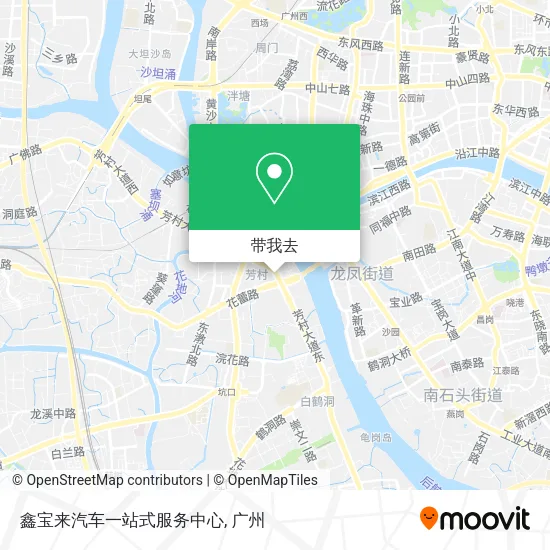 鑫宝来汽车一站式服务中心地图
