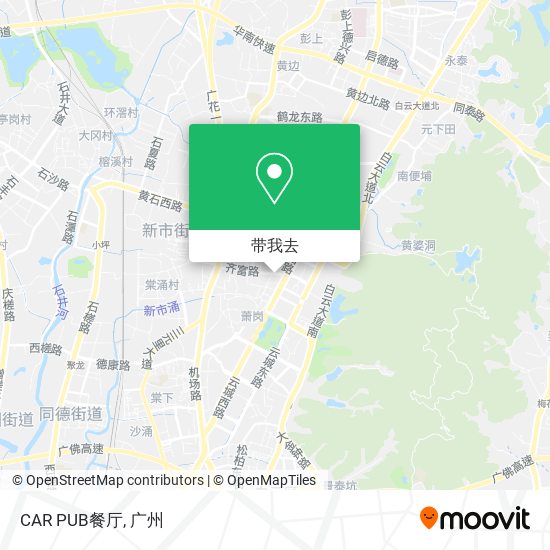 CAR PUB餐厅地图