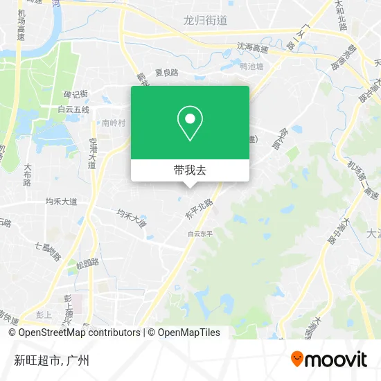 新旺超市地图