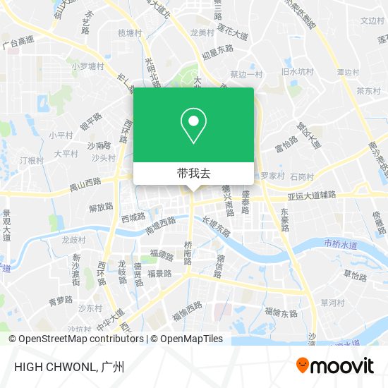 HIGH CHWONL地图