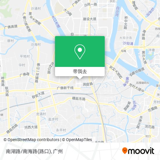 南湖路/南海路(路口)地图