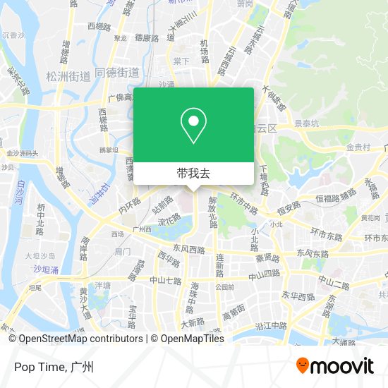 Pop Time地图