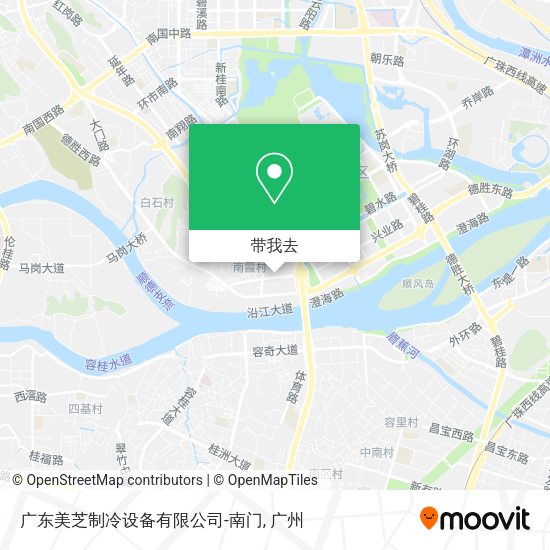 广东美芝制冷设备有限公司-南门地图