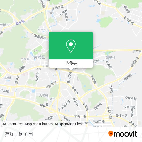 荔红二路地图