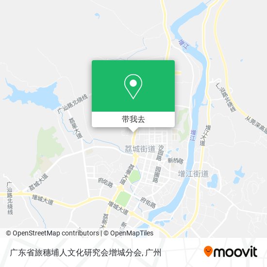 广东省旅穗埔人文化研究会增城分会地图