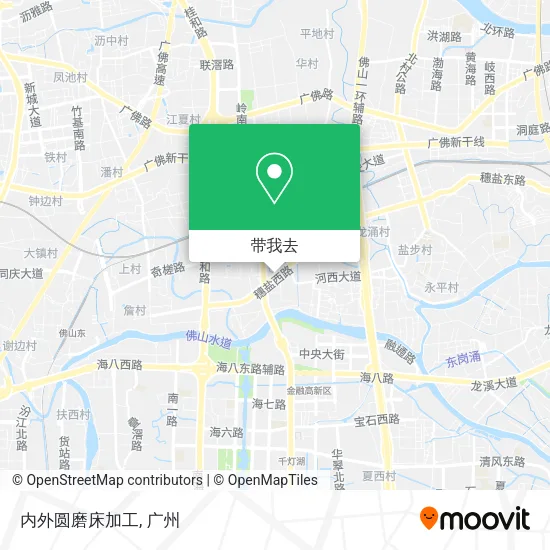内外圆磨床加工地图