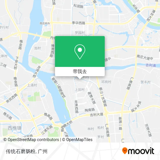 传统石磨肠粉地图