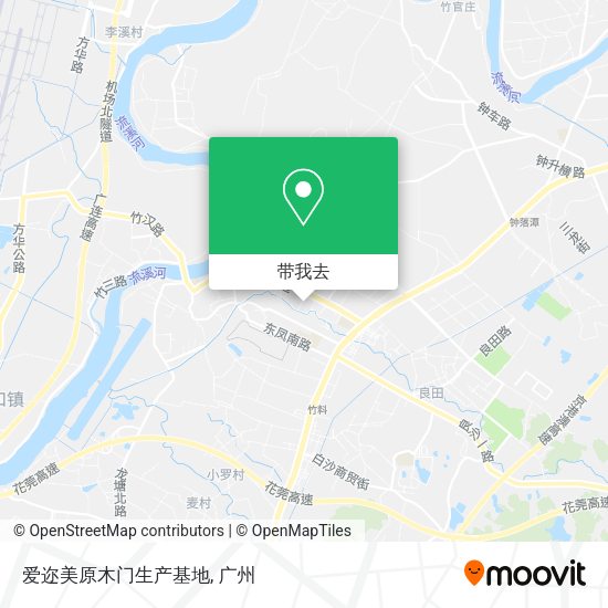爱迩美原木门生产基地地图