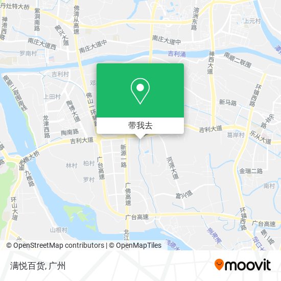 满悦百货地图