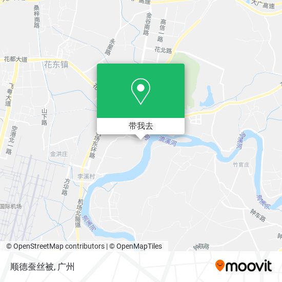 顺德蚕丝被地图