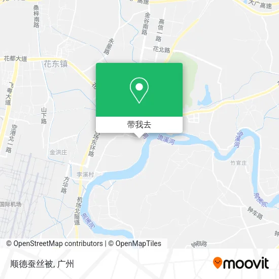 顺德蚕丝被地图
