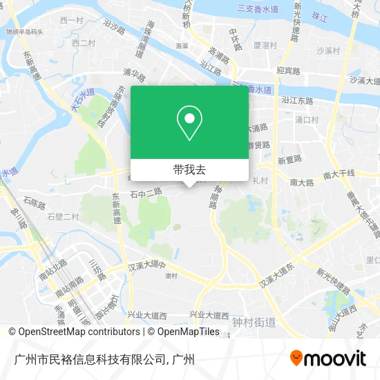 广州市民袼信息科技有限公司地图