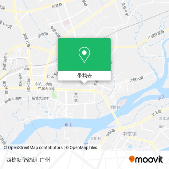 西樵新华纺织地图