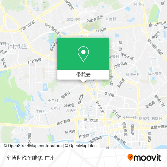 车博世汽车维修地图
