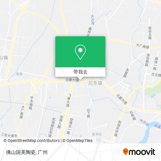 佛山国美陶瓷地图