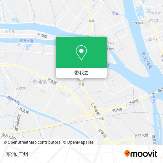东涌地图
