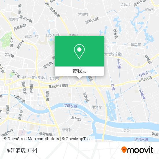 东江酒店地图