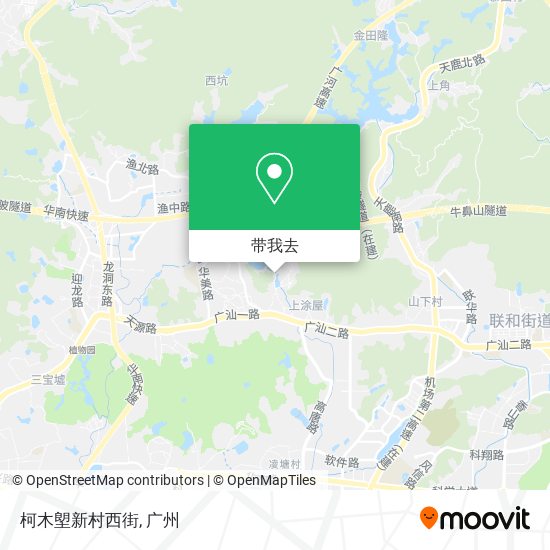 柯木塱新村西街地图