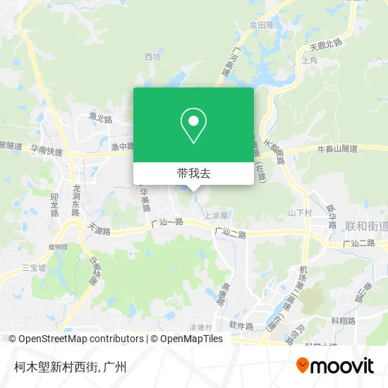 柯木塱新村西街地图