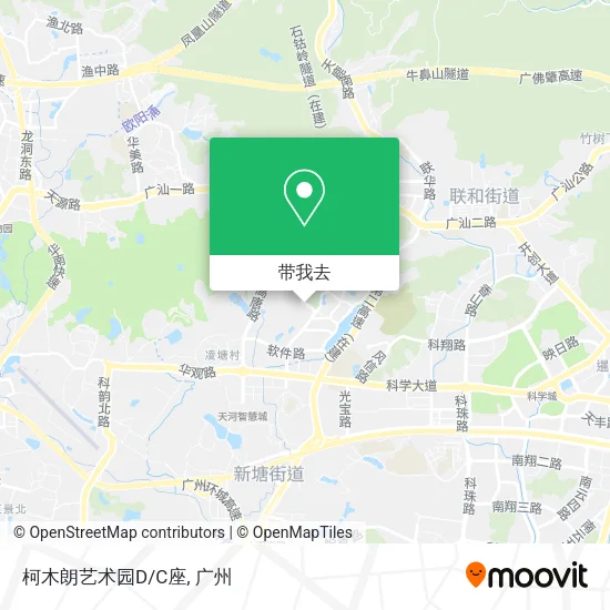 柯木朗艺术园D/C座地图
