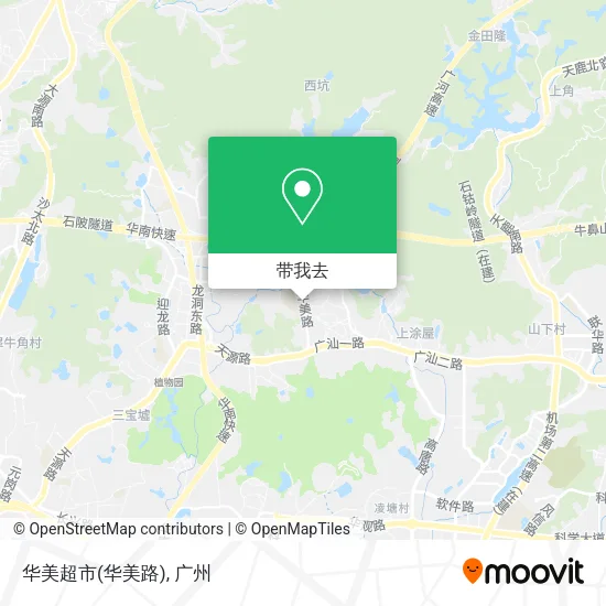 华美超市(华美路)地图