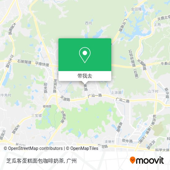 芝瓜客蛋糕面包咖啡奶茶地图