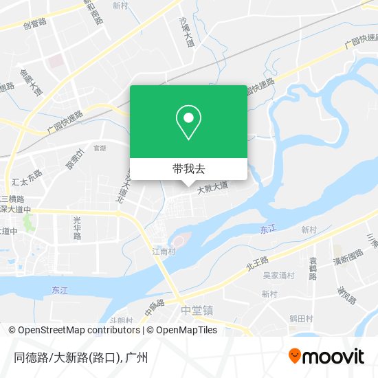 同德路/大新路(路口)地图