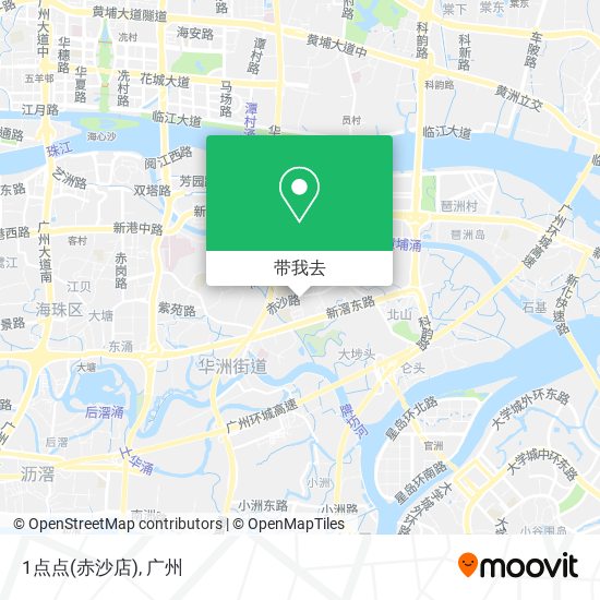 1点点(赤沙店)地图
