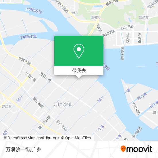 万顷沙一街地图