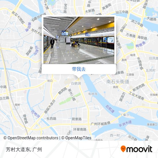 芳村大道东地图